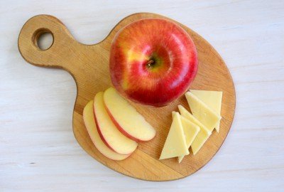 apples and cheese