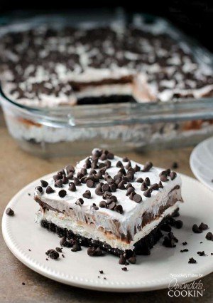 chocolate lasagna