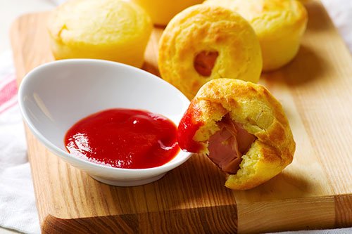 Corn Dog Muffins