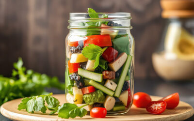 Step up your lunch game with mason jar recipes