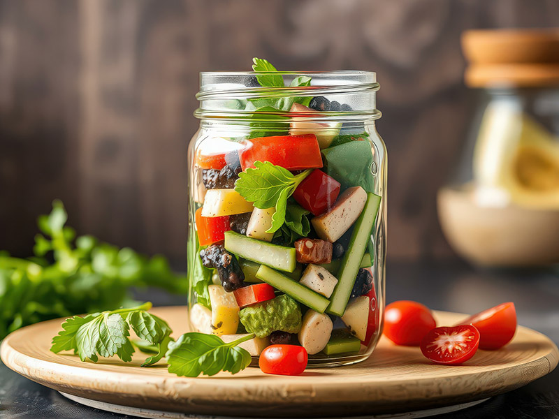 Step up your lunch game with mason jar recipes