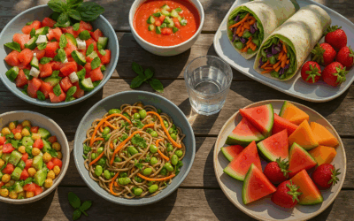Cold & Colorful: No-Cook Summer Meals That Beat the Heat